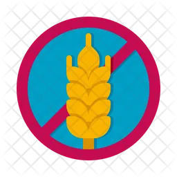 Gluten Free Food  Icon