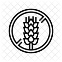 Glutenfreies Produkt Symbol