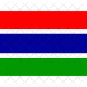 GM Gambia Flaggen ISO Symbol