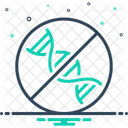 Gmo Free Genetically Genetic Icon