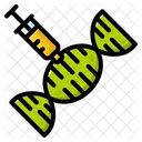 Gmo Genetically Dna Icon