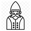 Gnome Christmas Dwarf Icon