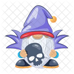 Gnome effrayant  Icône