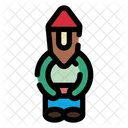 Gnome Dwarf People Icon