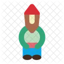 Gnome Dwarf People Icon