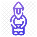 Gnome Dwarf People Icon