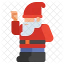 Gnome Navidad Vacaciones Icono