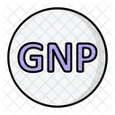 Gnp Chart Economy Icon