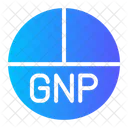 Gnp Gross National Product Data Analytics Icon