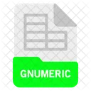Gnumbers、ファイル、フォーマット アイコン
