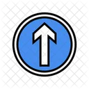 Go Arrow Road Symbol