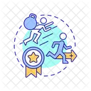 Goal Milestone Efforts Icon