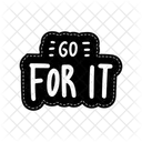 Go for it  Icon