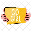 Go Girl  Symbol