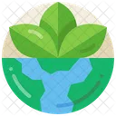Go Green Ecology Biology Icon