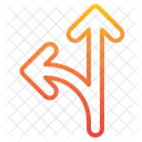 Go Left Arrow  Icon