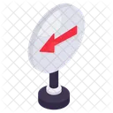 Go Left Board  Icon