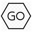 Go Sign Symbol Icon