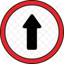 Go straight  Icon