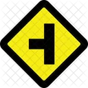 Go straight or left  Icon