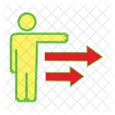 Go To Work On Time Icon