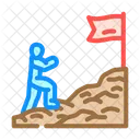 Goal Attainment Success Icon