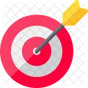 Goal Target Seo Icon