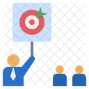 Goal Mission Training Business Target Leader Icon