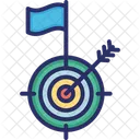 Goal Achieve  Icon