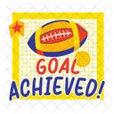 Goal Achieved Succeed Accomplishment Icon