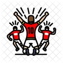 Goal Celebration Cheering Fans Icon