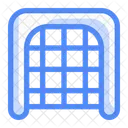 Goal Gate Football Soccer Ball Icon