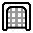 Goal Gate Football Soccer Ball Icon