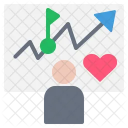 Goal Graph  Icon