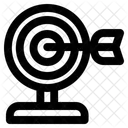 Goal Achievement Target Icon
