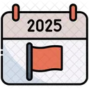 Goal Calendar Time Icon