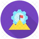 Goal Target Achievement Icon