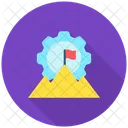 Goal Target Achievement Icon