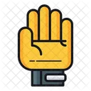 Goal Keeper Glove Football Soccer Icon