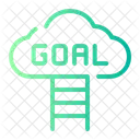 Goal Ladder Achievement Aim Icon
