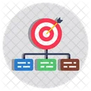 Goal Network Goal Connection Aim Network Icon