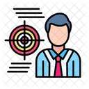 Success Business Achieving Goal Icon