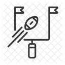Goal Post American Football Equipment Icon