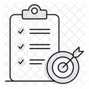 Goal Setting Goal Planning Objective Setting Icon