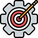 Goal Setting Goal Focus Icon