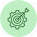 Goal Setting Success Icon