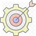 Goal Setting Success Icon