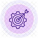 Goal Setting Success Icon