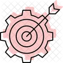 Goal Setting Success Icon
