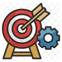 Target Goal Setting Icon